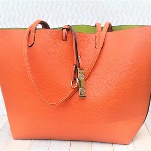 Kino Reversible Vegan Leather Tote, NWOT